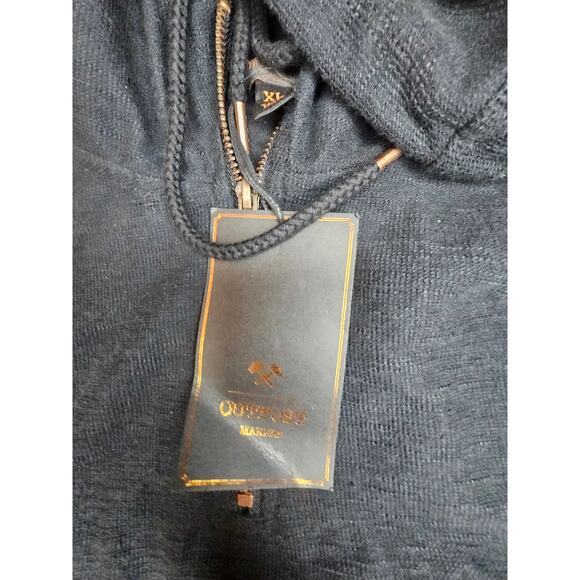 Buckle Outpost Maker Textured Quarter Zip Hoodie NEW Mens Size XL Black BKE(697) - Picture 4 of 9